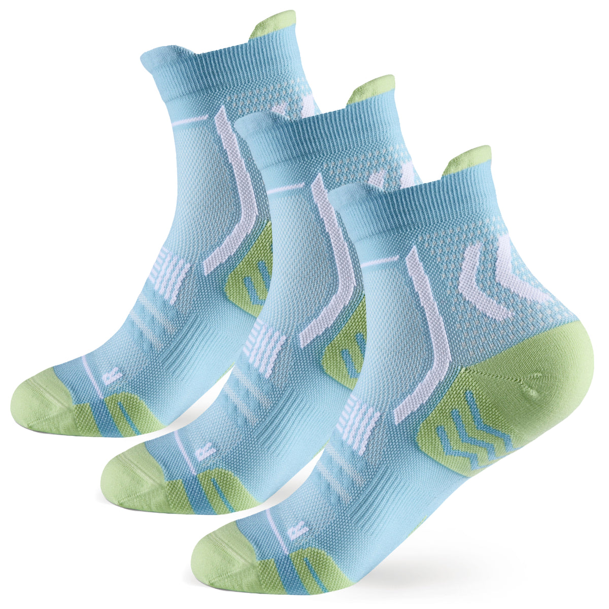 TENYSAF Ankle Running Socks for Women: Light Compression for Arch Surpport