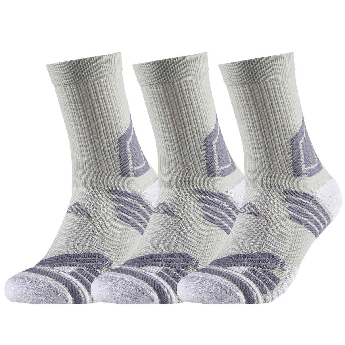 TENYSAF Mens Compression Running Socks: 360° Arch Support Sport Socks