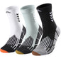 TENYSAF Crew Compression Running Socks: 15-20 mmhg Arch Support Compression