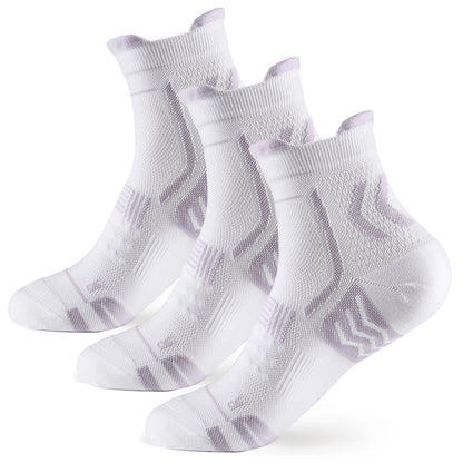 TENYSAF Ankle Running Socks for Women: Light Compression for Arch Surpport