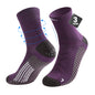 TENYSAF Mens Compression Running Socks: 15-20 mmHg Arch Support Non-Slip