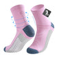 TENYSAF Mens Compression Running Socks: 15-20 mmHg Arch Support Non-Slip