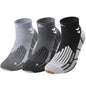 TENYSAF Compression Ankle Running Socks: 360° Target Support for Arch