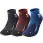 TENYSAF Compression Ankle Running Socks: 360° Target Support for Arch