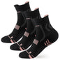 TENYSAF Ankle Running Socks for Women: Light Compression for Arch Surpport