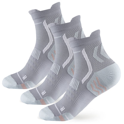TENYSAF Ankle Running Socks for Women: Light Compression for Arch Surpport