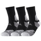 TENYSAF Mens Compression Running Socks: 360° Arch Support Sport Socks