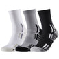 TENYSAF Crew Running Socks Men: Arch Support Cushion Compression Socks