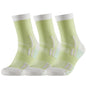 TENYSAF Crew Running Socks Men: Arch Support Cushion Compression Socks