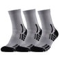 TENYSAF Crew Running Socks Men: Arch Support Cushion Compression Socks