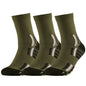 TENYSAF Crew Running Socks Men: Arch Support Cushion Compression Socks