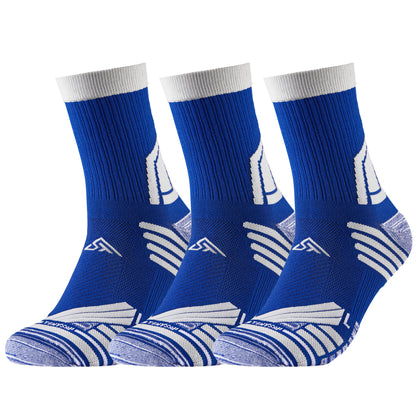 TENYSAF Mens Compression Running Socks: 360° Arch Support Sport Socks