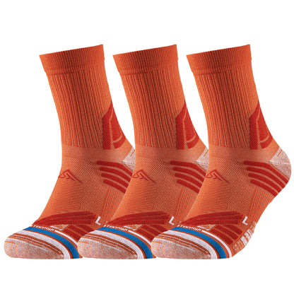 TENYSAF Mens Compression Running Socks: 360° Arch Support Sport Socks