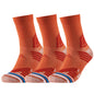 TENYSAF Mens Compression Running Socks: 360° Arch Support Sport Socks